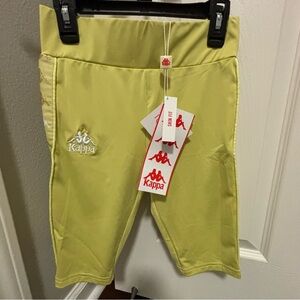 Kappa yellow lime short size small women